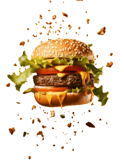 Verse burger van Frituur 't Boske
